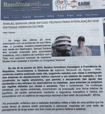 Integration of the Brazilian National Water System with the Amazon’s Hydrography